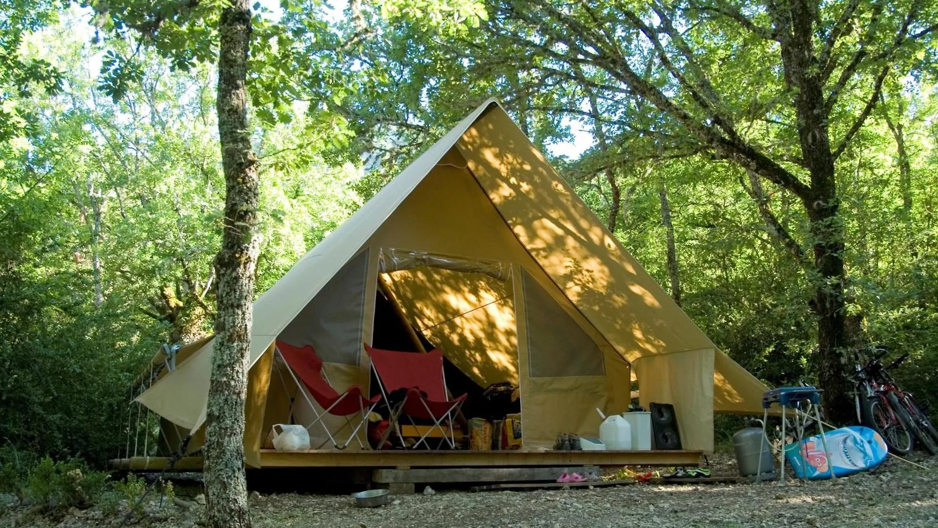 Campsite La Ferme De Clareau- Glamp'In Lodge Nature -Tentes Safari- Chambres D'Hotes Sous La Toile La Motte-Chalancon